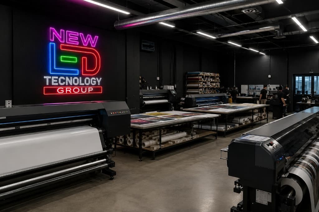 Производственная типография NEW LED TECHNOLOGY GROUP
