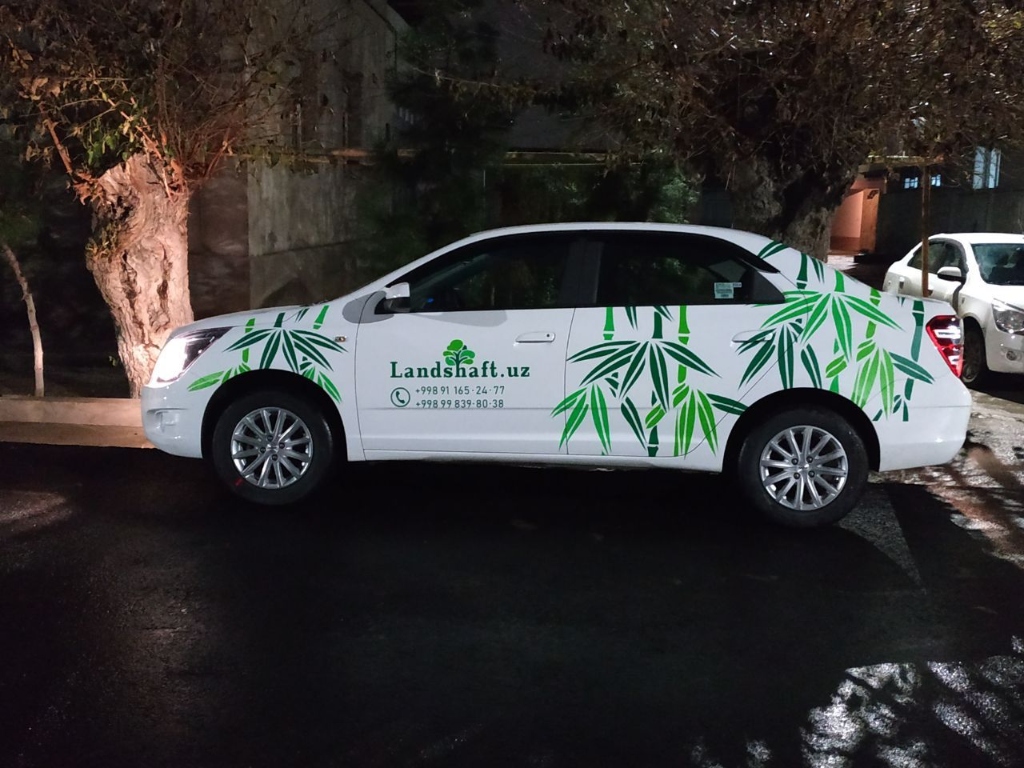 Брендирование авто Landshaft.uz